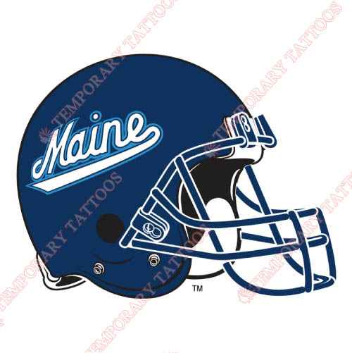 Maine Black Bears Customize Temporary Tattoos Stickers NO.4944